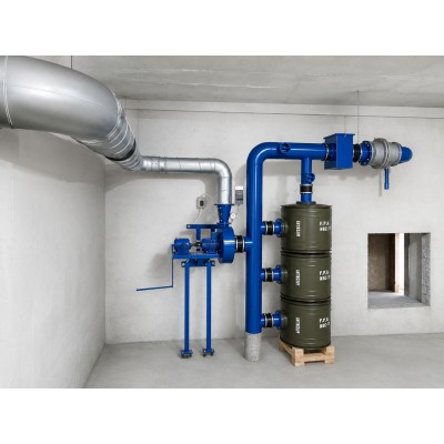 Instalaţie de filtroventilaţie pentru adăposturi de protecţie civilă (ALA) IFV2-750M 