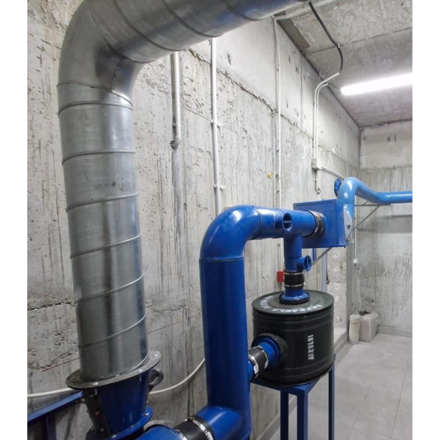 Instalaţie de filtroventilaţie IFV2-750M pentru un singur filtru chimic STL FPA-100 PIESE DE SCHIMB
