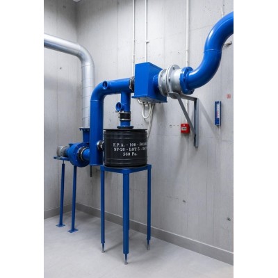 Instalaţie de filtroventilaţie IFV2-750M pentru un singur filtru chimic STL FPA-100